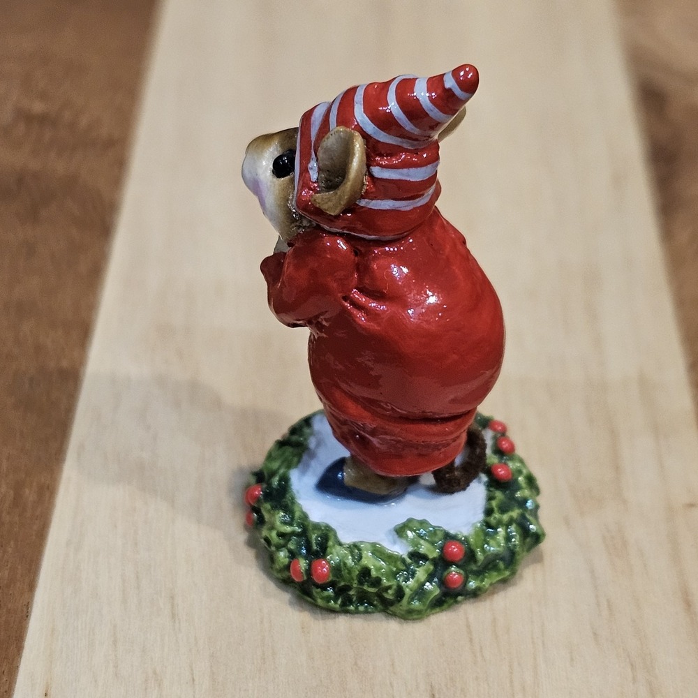 Wee Forest Folk CC-1 Scrooge Christmas Carol Retired Signed AP, No WFF Box 1987 - Picture 5 of 13